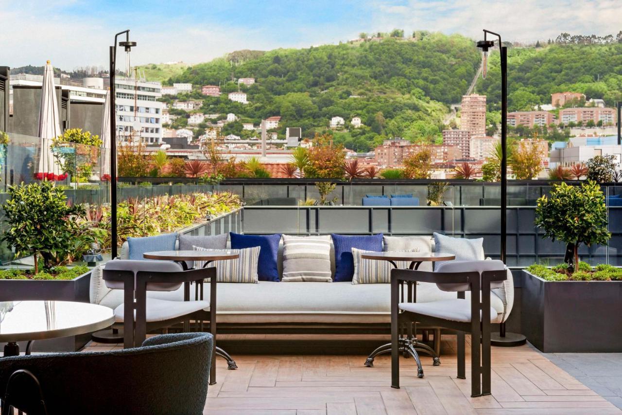 Radisson Collection Bilbao Hotel Exterior photo The rooftop terrace at the hotel